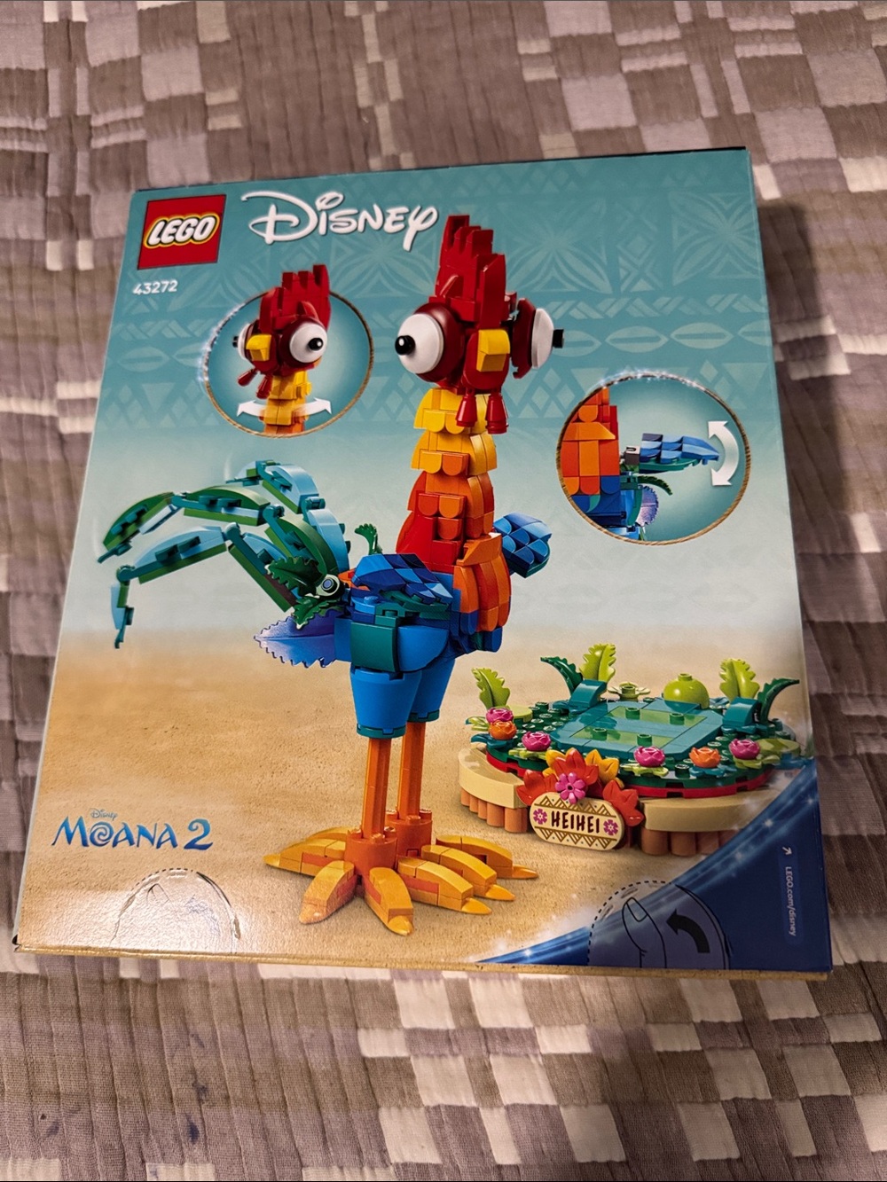 LEGO Disney Moana 2 Hei Hei Buildable Figure - Multicolor